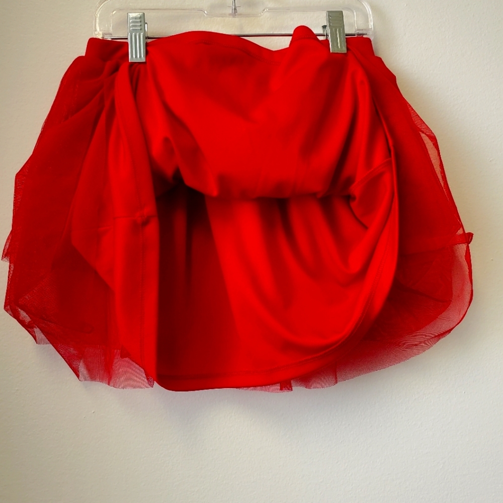 Circo Girls Red Ruffle Skirt  - Picture 3 of 5